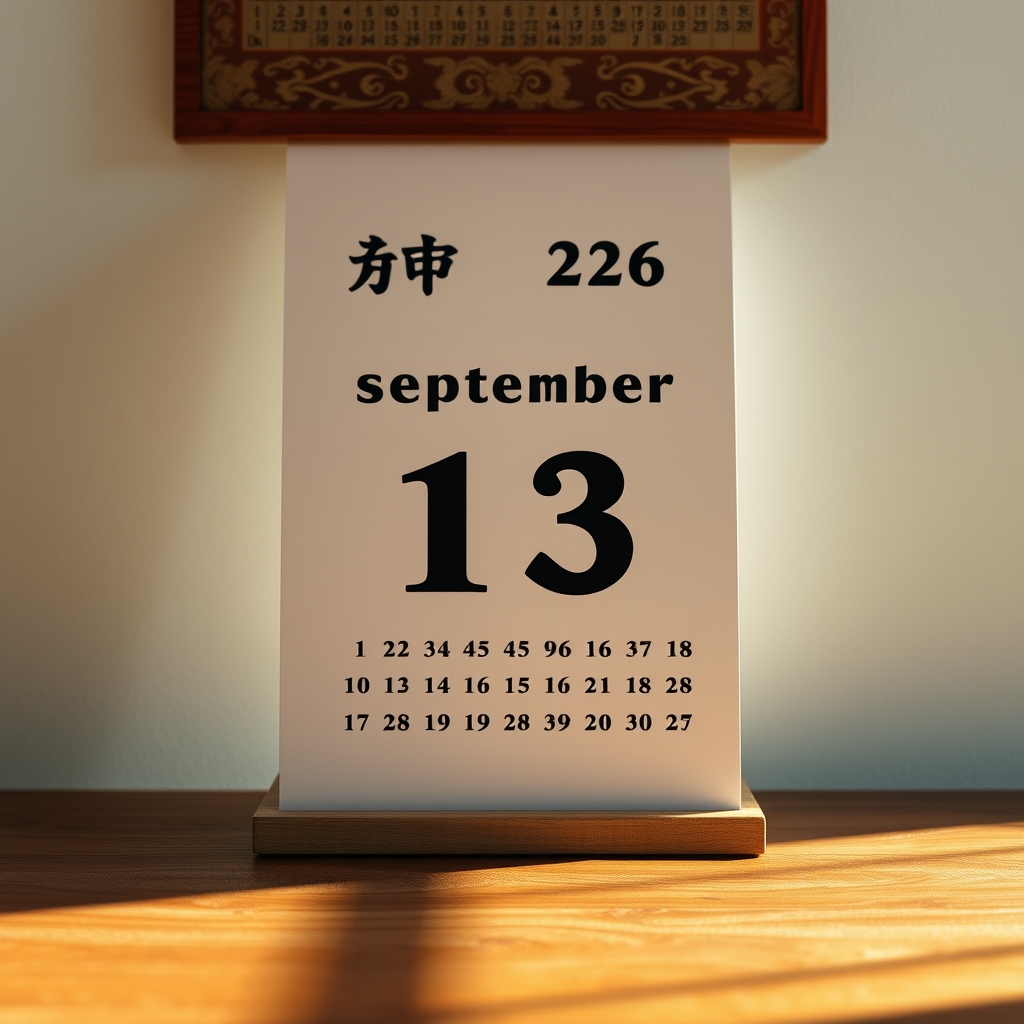 Giờ đẹp, giờ tốt xấu, lịch âm dương ngày hôm nay 13/09/2026
