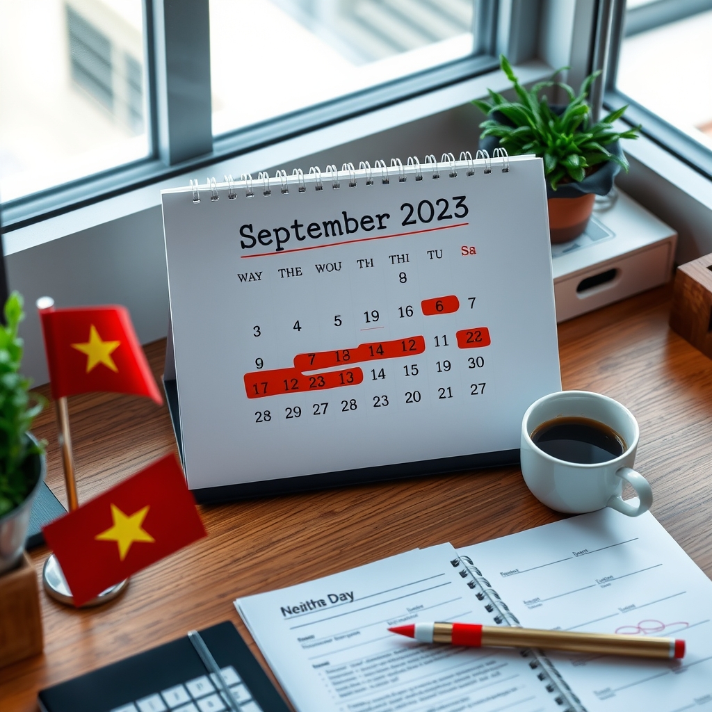 Quốc khánh 2/9/2026 nghỉ mấy ngày? Lịch nghỉ chi tiết cho người lao động