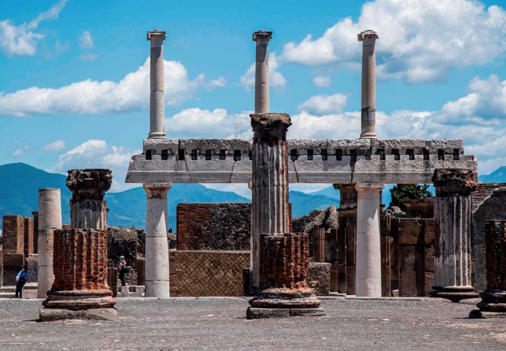Pompeii là một trong những di tích khảo cổ lớn nhất thế giới. Ảnh: Getty