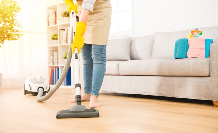 Cần giữ cho cửa nhà gọn gàng sạch sẽ