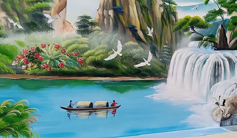 Trên thị trường có rất nhiều loại tranh sơn dầu phong thủy khác nhau