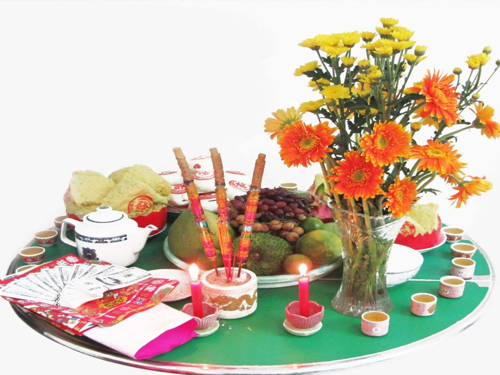 Mâm lễ cúng sửa nhà