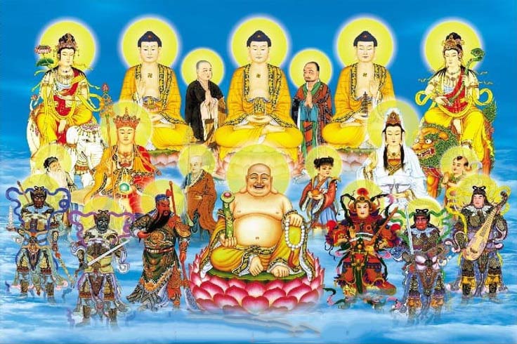 Tượng phật và các vị thần thánh nên để ở nơi trang nghiêm, không được đặt trong phòng ngủ