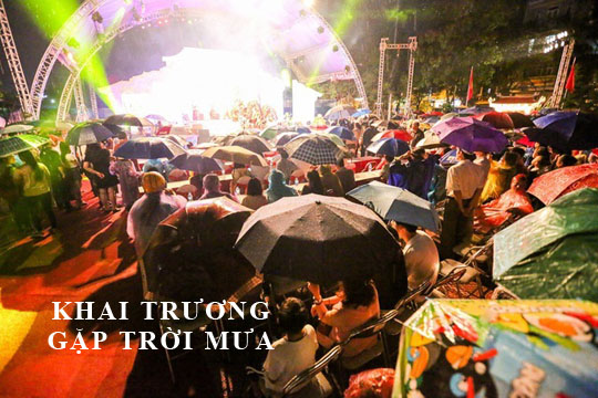 Ngày khai trương gặp trời mưa là điềm báo cát hung, tốt xấu gì?