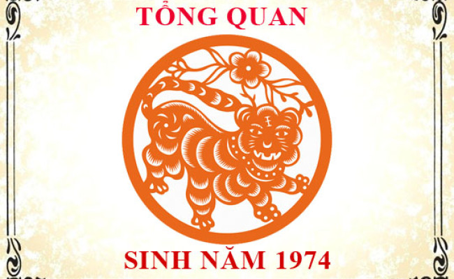 Sinh năm 1974 mệnh gì, tuổi gì và hợp màu gì?
