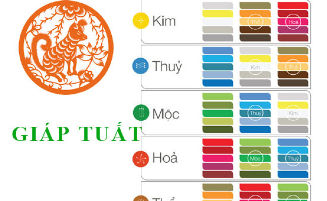 Sinh năm 1994 Giáp Tuất hợp với màu gì? mua xe màu gì?