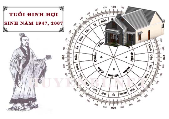 Tuổi Đinh Hợi hợp hướng nào, làm nhà hướng nào theo phong thuỷ