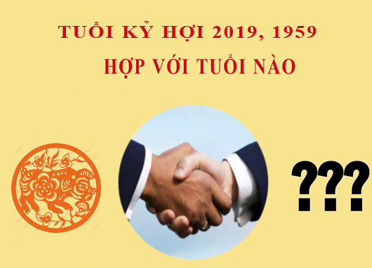 Tuổi Kỷ Hợi hợp với tuổi nào?