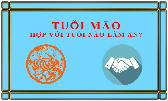 Tuổi Mão kết hợp làm ăn với tuổi nào để thành công