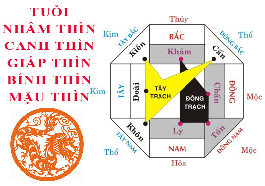 Tuổi Thìn hợp hướng nào?