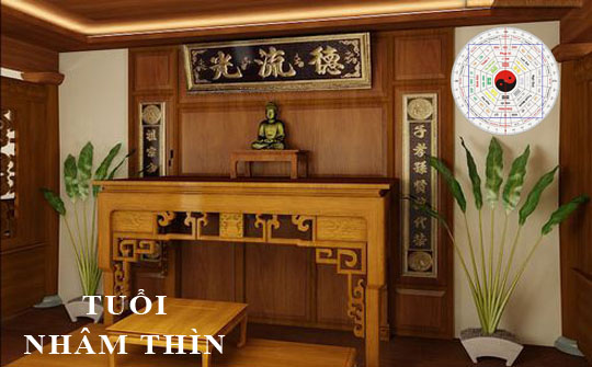 Xem hướng phòng thờ, bàn thờ hợp phong thuỷ cho tuổi Nhâm Thìn