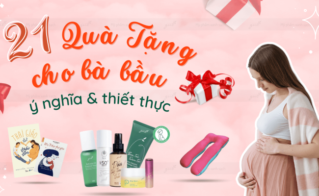 Nên mua gì làm quà tặng phong thủy cho bà bầu vừa ý nghĩa vừa thiết thực nhất?