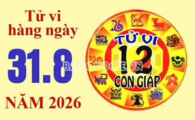 Tử vi hôm nay, xem tử vi 12 con giáp hôm nay ngày 31/8/2026: Tuổi Sửu công việc thuận lợi