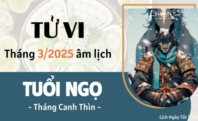 Tử vi tháng 3/2025 tuổi Ngọ âm lịch: Xu hướng ổn định và bình lặng hơn