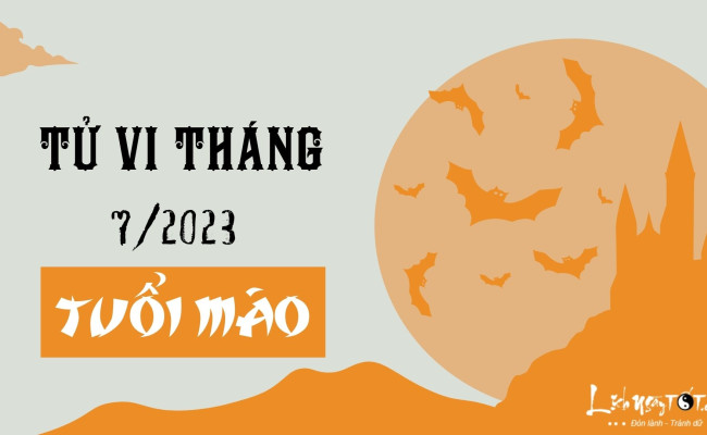 Tử vi tháng 7/2023 tuổi Mão âm lịch: Kiếm được tiền nhưng hay tiêu xài vì tính ham vui