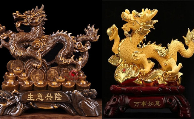 TƯỢNG RỒNG PHONG THỦY: Bài trí đúng để nâng tầm quyền lực và sự thịnh vượng