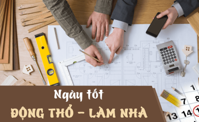Xem ngày động thổ - làm nhà