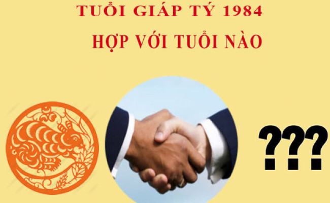Sinh năm 1984 Giáp Tý hợp với tuổi nào?