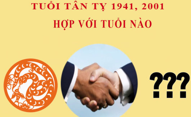 Sinh năm 2001 Tân Tỵ hợp với tuổi nào?