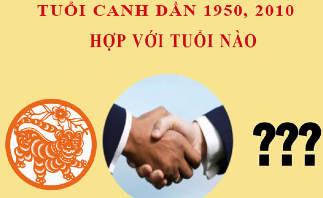Sinh năm 2010 Canh Dần hợp với tuổi nào?