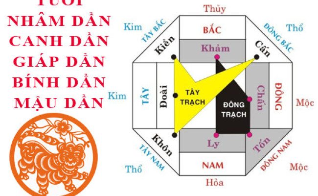 Tuổi Dần hợp hướng nào?