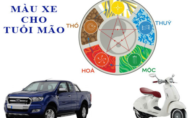 Tuổi Mão mua xe màu gì hợp bản mệnh?