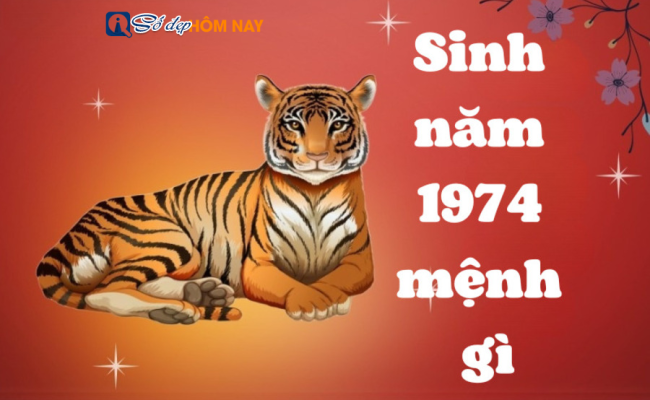 Sinh năm 1974 mệnh gì, tuổi con gì, hợp màu gì? Tử vi 1974