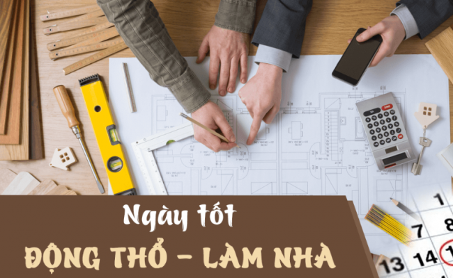 Xem ngày động thổ - làm nhà