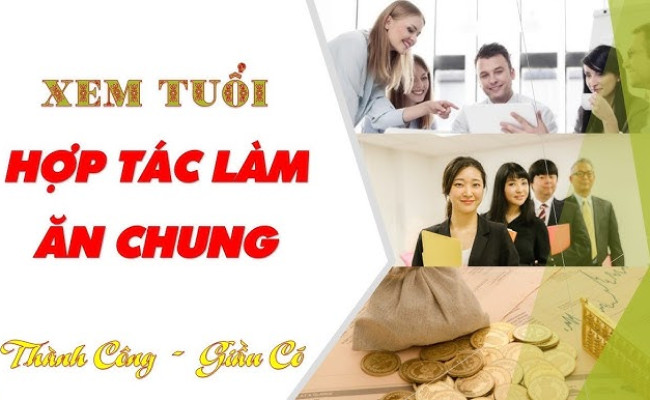 Xem tuổi làm ăn khi kinh doanh, buôn bán